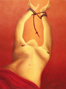 Magdalene, oil on canvas